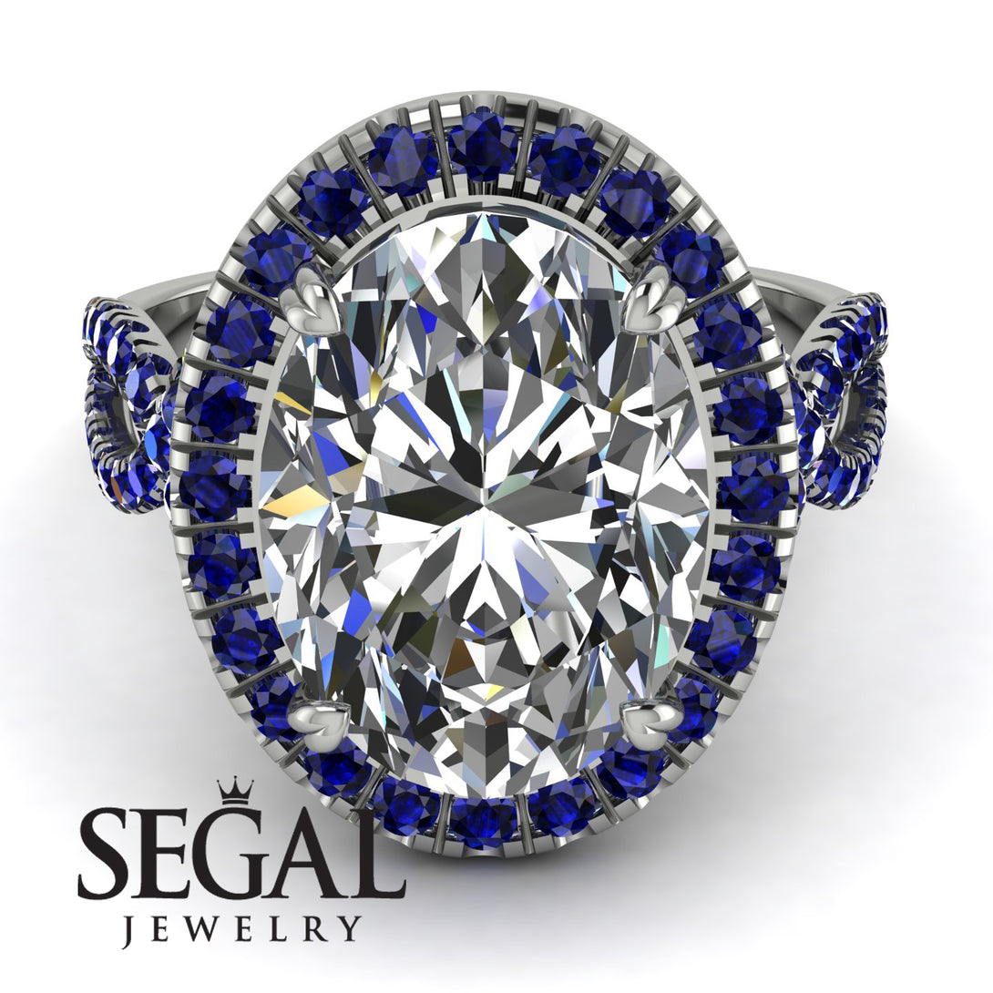 Glamorous Oval Diamond Ring - Jordyn No. 63