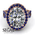 Glamorous Oval Diamond Ring - Jordyn No. 62