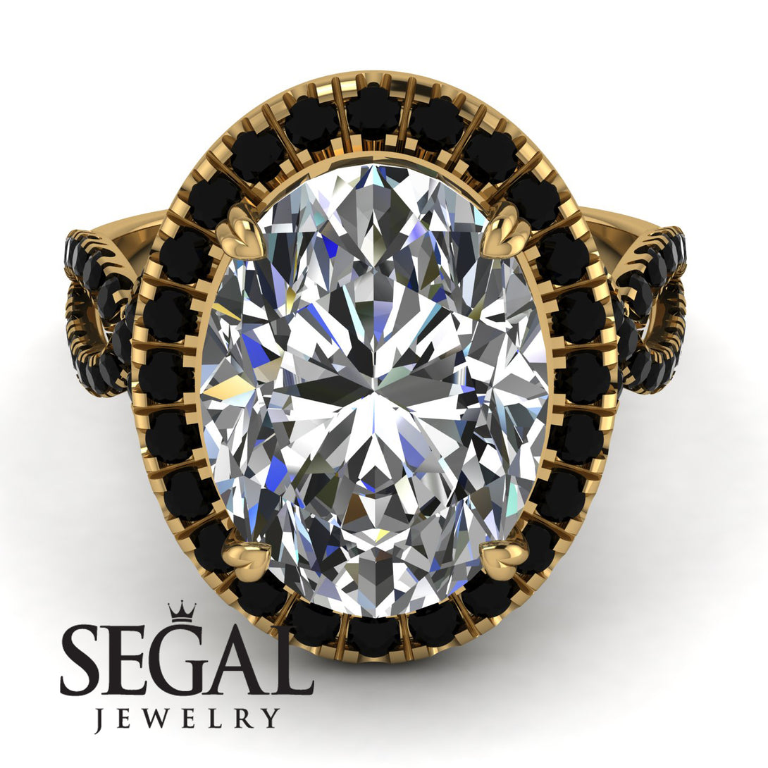 Glamorous Oval Diamond Ring - Jordyn No. 31