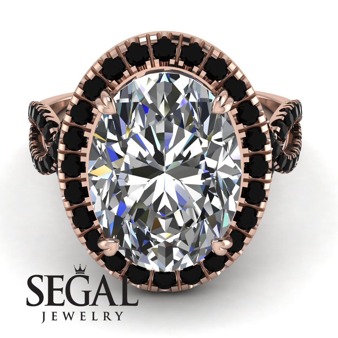 Glamorous Oval Diamond Ring - Jordyn No. 32