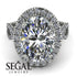 Glamorous Oval Diamond Ring - Jordyn No. 3