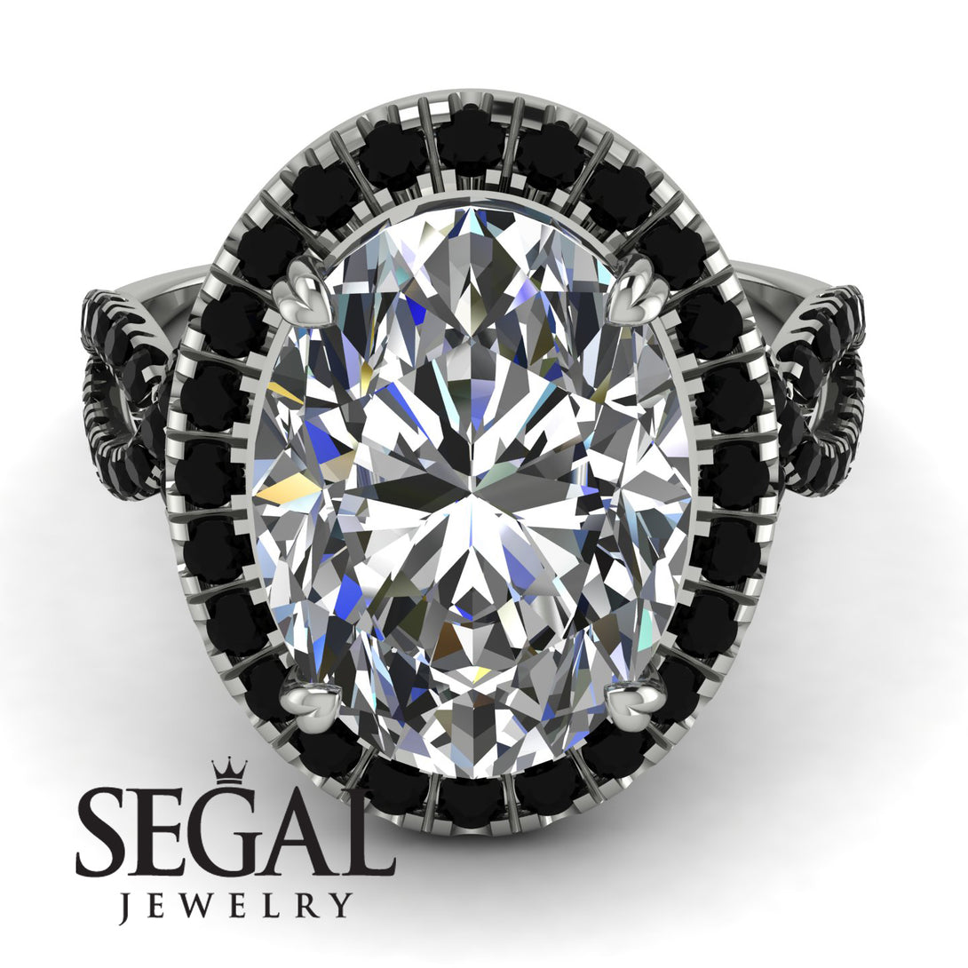 Glamorous Oval Diamond Ring - Jordyn No. 33