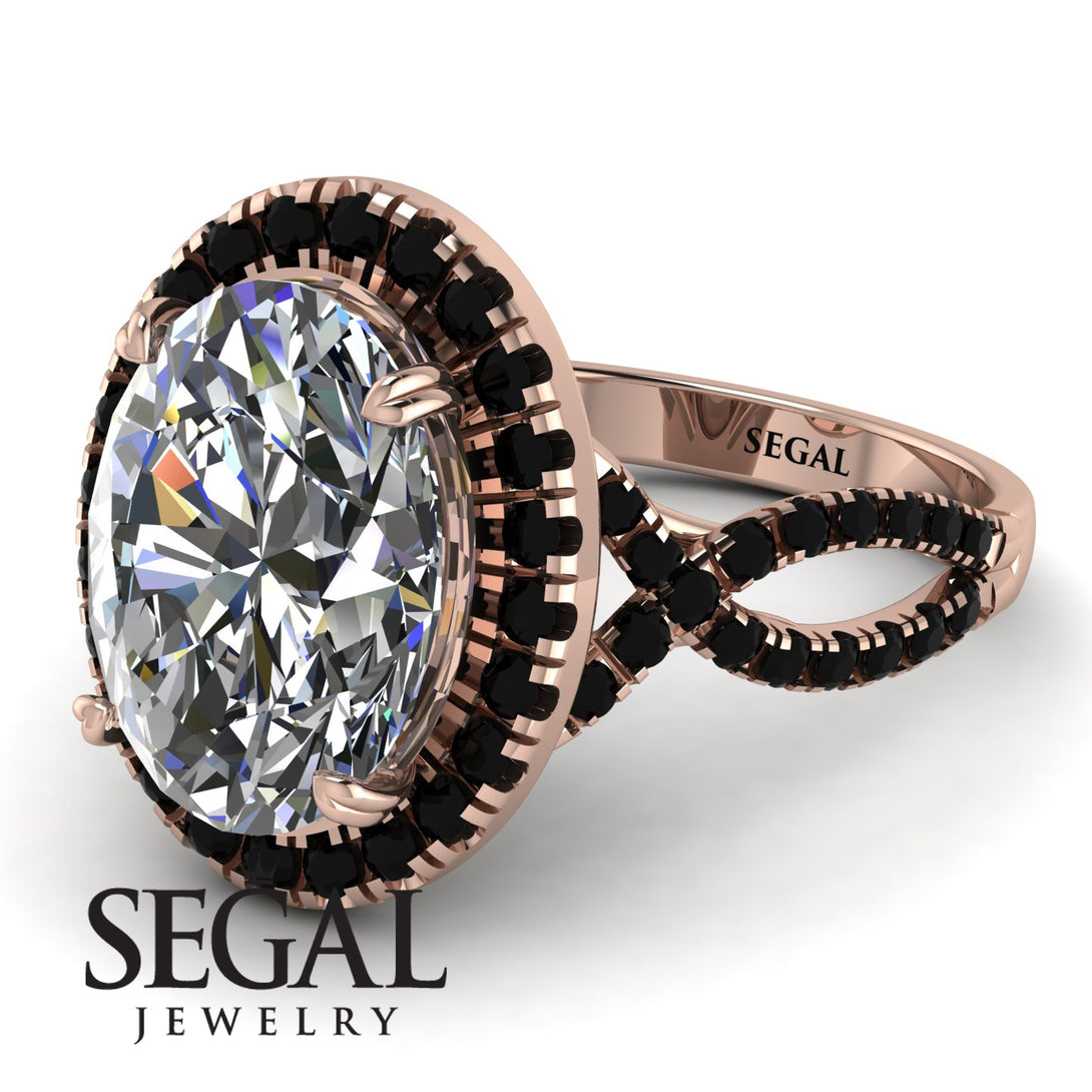 Glamorous Oval Diamond Ring - Jordyn No. 32