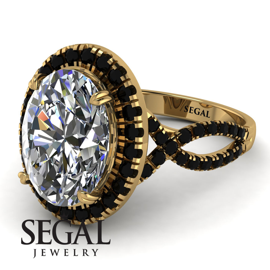 Glamorous Oval Diamond Ring - Jordyn No. 31