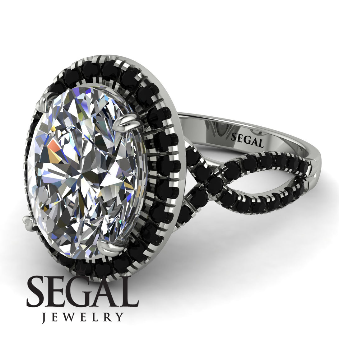 Glamorous Oval Diamond Ring - Jordyn No. 33
