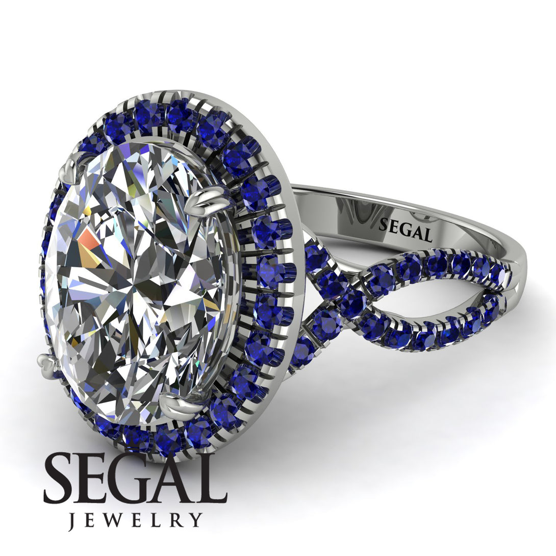 Glamorous Oval Diamond Ring - Jordyn No. 63