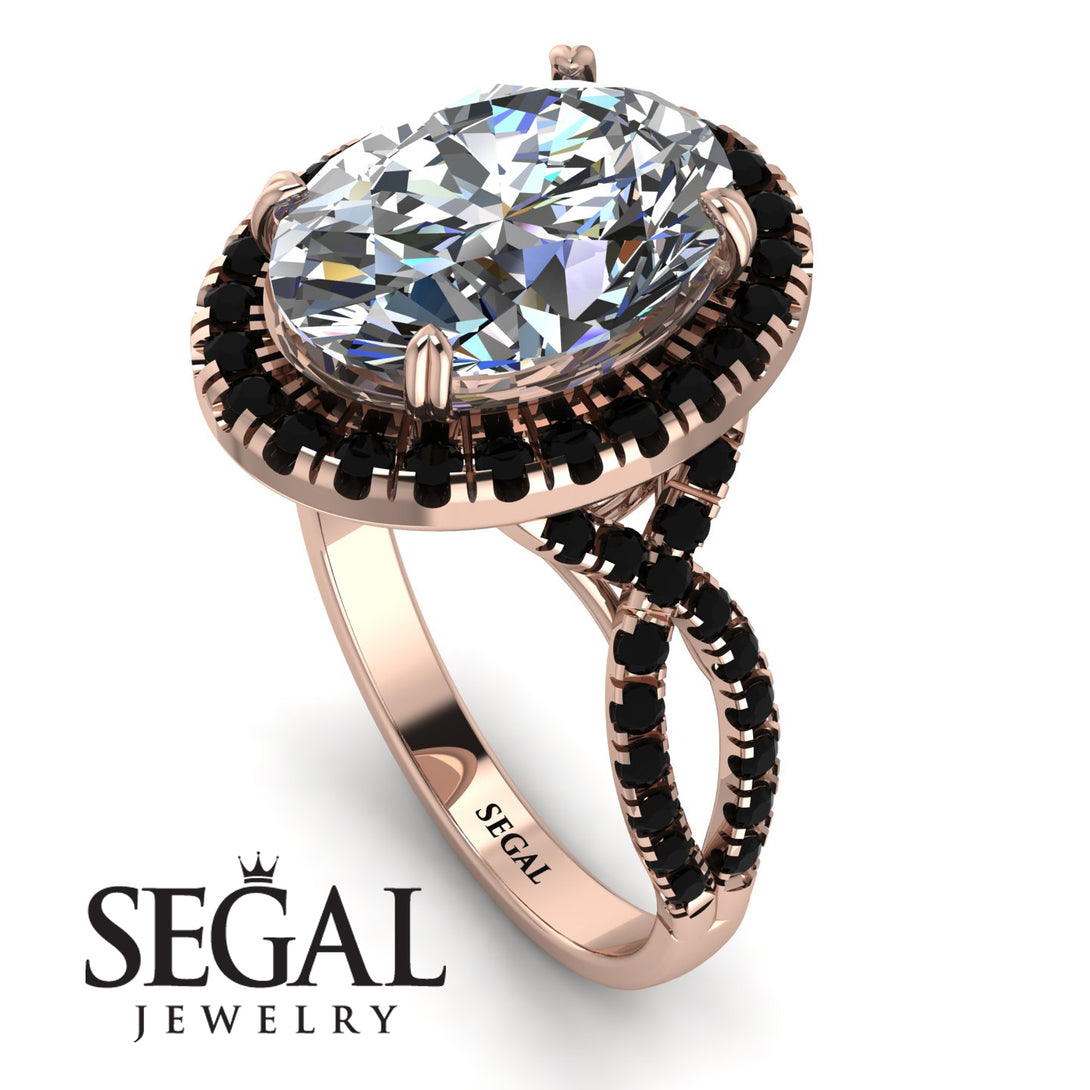 Glamorous Oval Diamond Ring - Jordyn No. 32