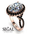 Glamorous Oval Diamond Ring - Jordyn No. 32 image 3
