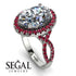 Glamorous Oval Diamond Ring - Jordyn No. 48