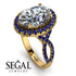 Glamorous Oval Diamond Ring - Jordyn No. 61 image 3