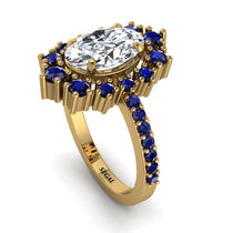 Glamorous Oval Diamond Ring - Emily No. 61 image 1