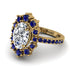 Glamorous Oval Diamond Ring - Emily No. 61 image 3