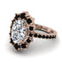 Glamorous Oval Diamond Ring - Emily No. 32