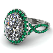 Glamorous Oval Diamond Ring - Jordyn No. 18 image 1