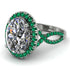Glamorous Oval Diamond Ring - Jordyn No. 18