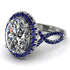 Glamorous Oval Diamond Ring - Jordyn No. 63