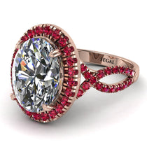 Glamorous Oval Diamond Ring - Jordyn No. 47 image 1