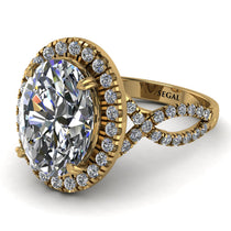 Glamorous Oval Diamond Ring - Jordyn No. 1 image 1