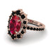 Glamorous Oval Ruby Ring - Emily No. 41 image 3