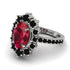 Glamorous Oval Ruby Ring - Emily No. 42