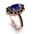 Glamorous Oval Sapphire Ring - Emily No. 44 image 1