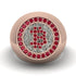 Glamorous Ruby Bitcoin Ring - Dominic No. 35 image 2