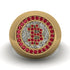 Glamorous Ruby Bitcoin Ring - Dominic No. 34