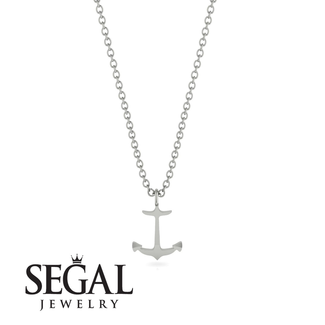 Gold Anchor Necklace - Anchor No. 3