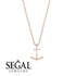Gold Anchor Necklace - Anchor No. 2 image 4