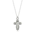 Gold Halo Cross Necklace - Gideon No. 3
