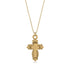 Gold Halo Cross Necklace - Gideon No. 1