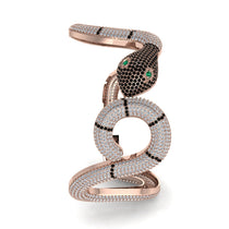 Gorgeous Diamond Snake Bracelet - Ronald No. 5 image 1