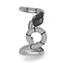 Gorgeous Diamond Snake Bracelet - Ronald No. 6 image 1