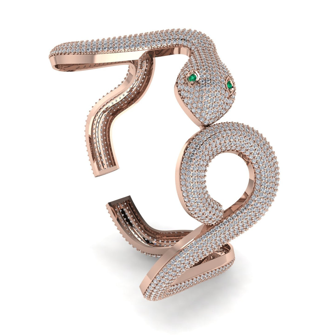 Gorgeous Diamond Snake Bracelet - Ronald No. 2