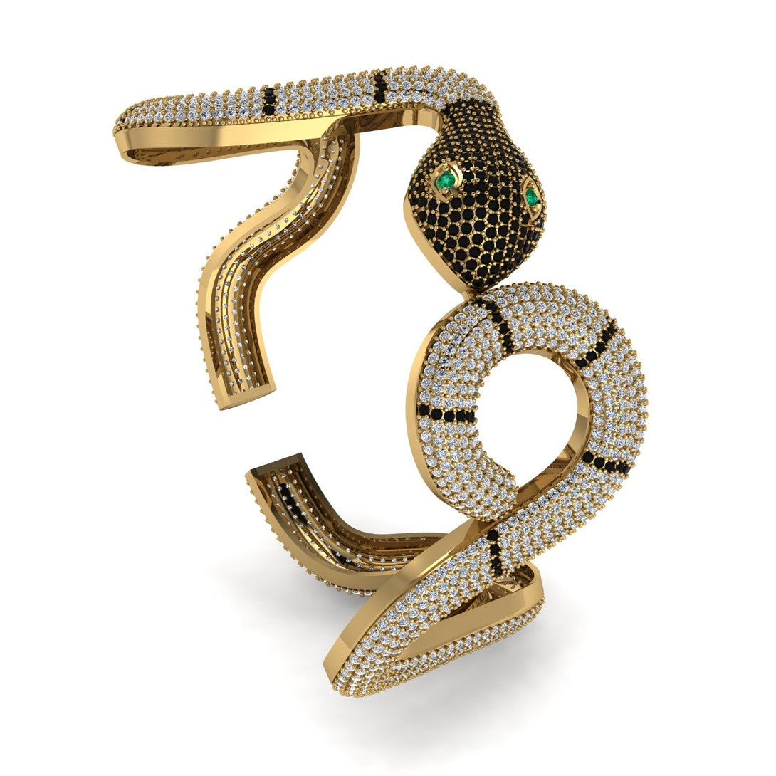 Gorgeous Diamond Snake Bracelet - Ronald No. 4