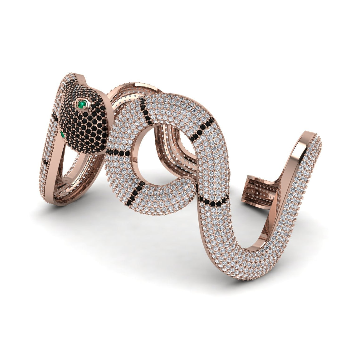 Gorgeous Diamond Snake Bracelet - Ronald No. 5