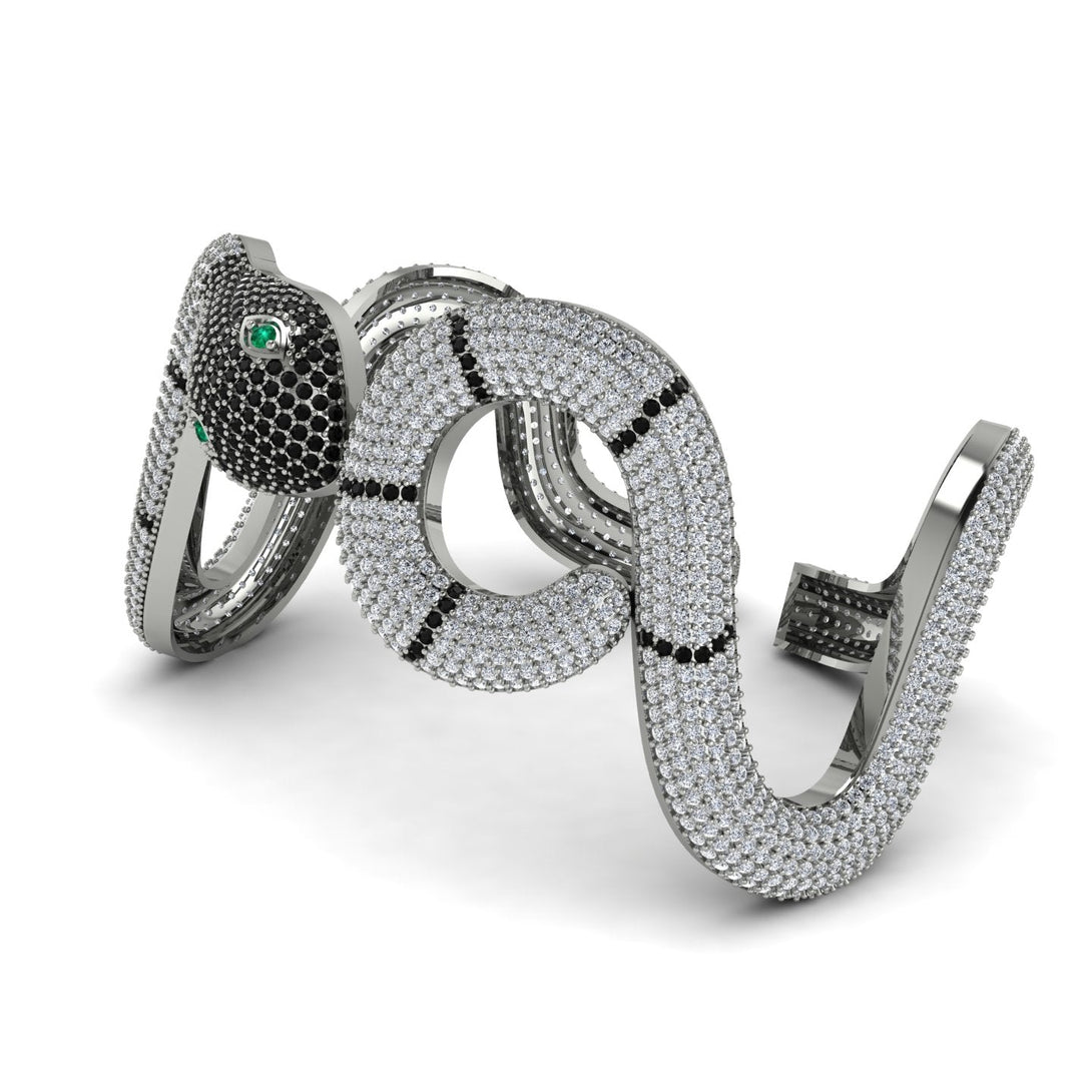 Gorgeous Diamond Snake Bracelet - Ronald No. 6