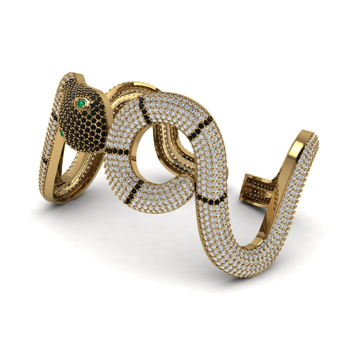 Gorgeous Diamond Snake Bracelet - Ronald No. 4
