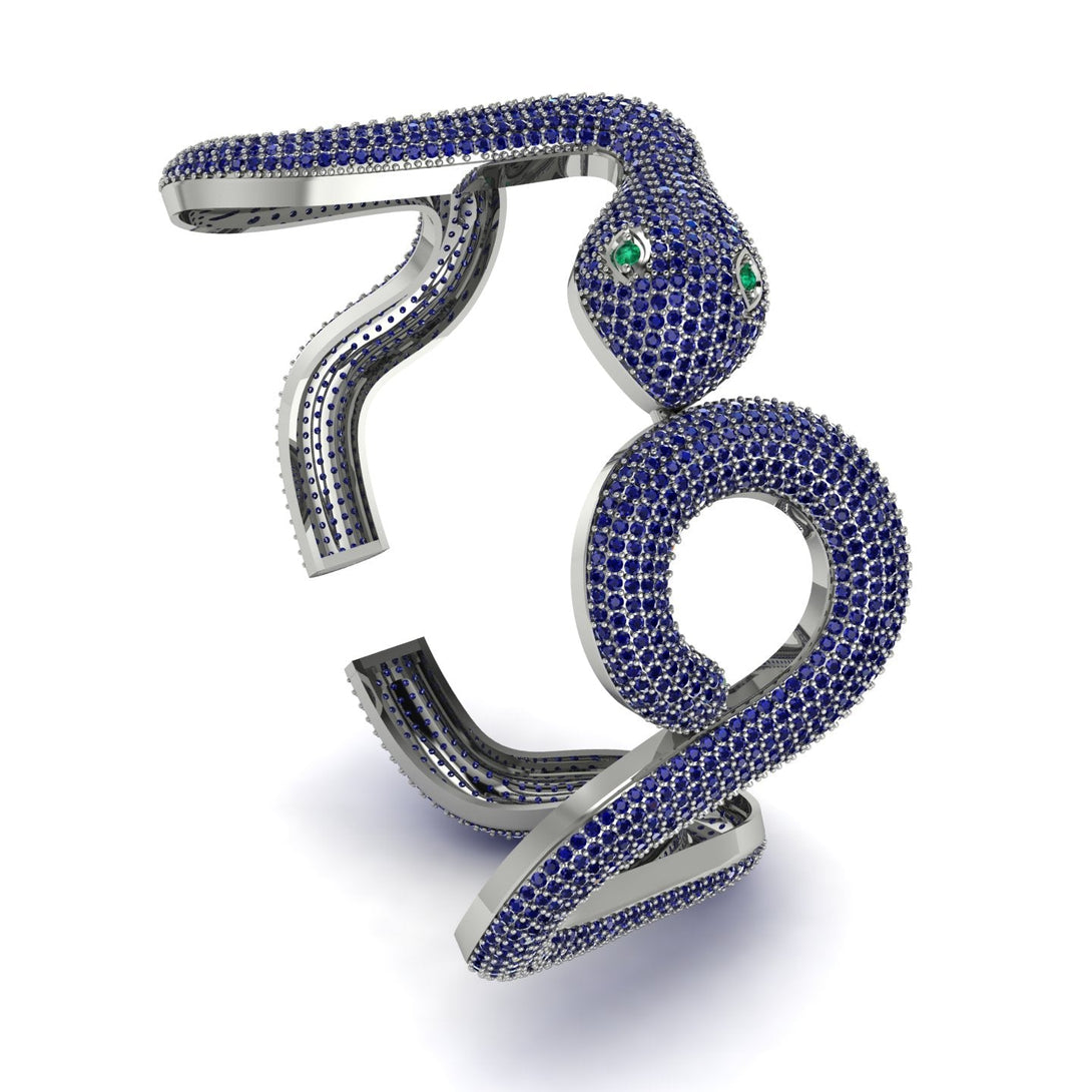 Gorgeous Sapphire Snake Bracelet - Ronald No. 21