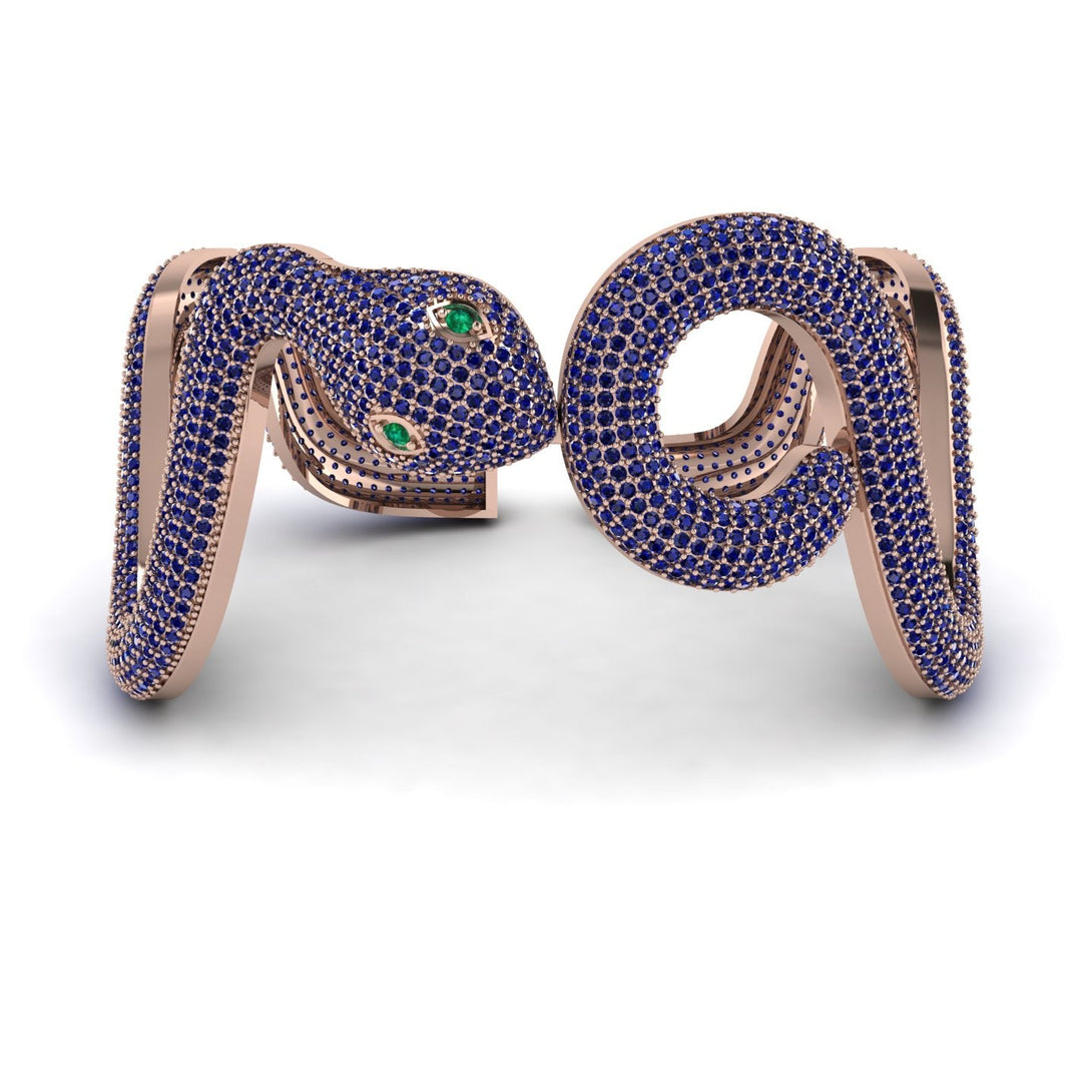 Gorgeous Sapphire Snake Bracelet - Ronald No. 20
