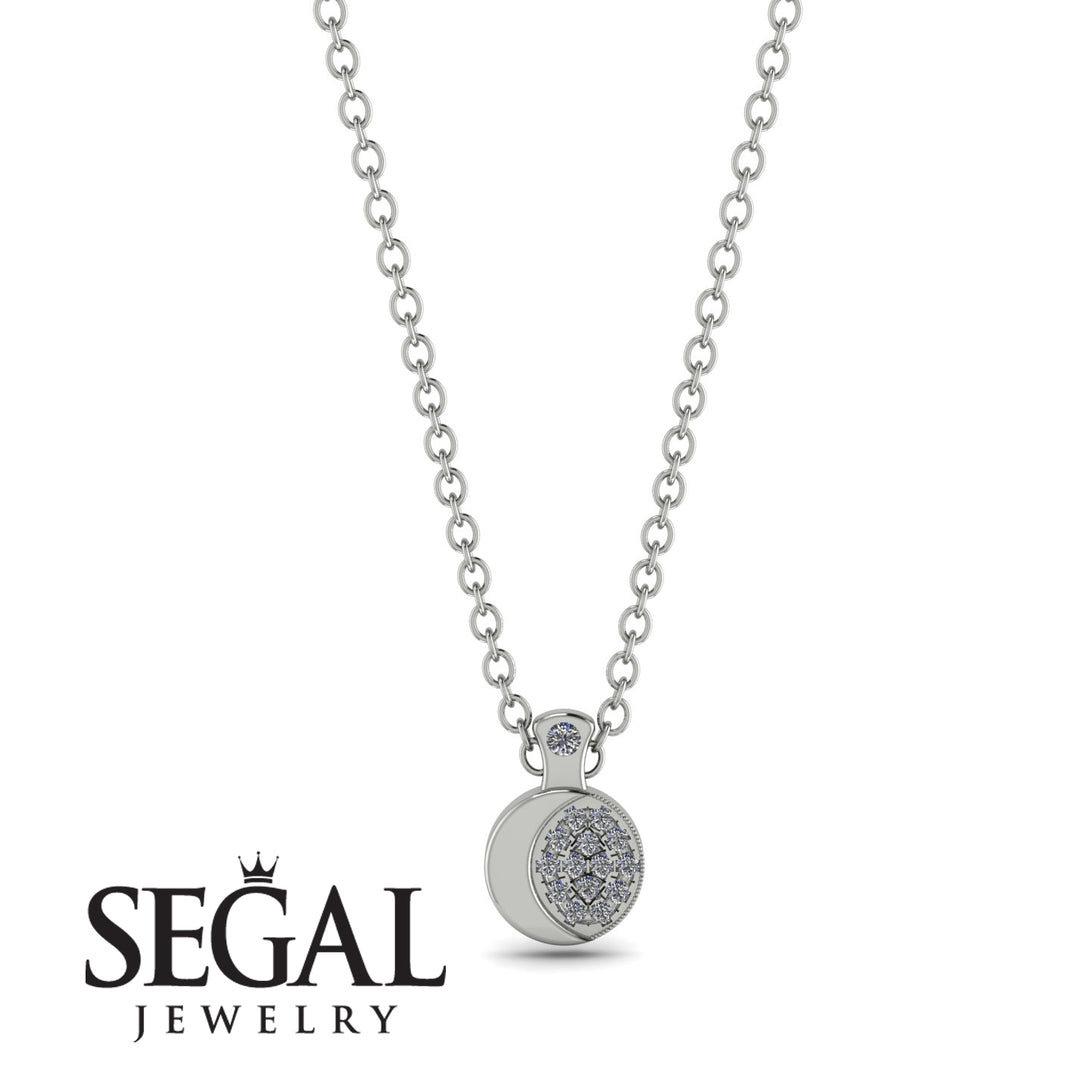Half Moon Diamond Necklace - Mariana No. 3