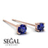 Hanging Sapphire Earrings - Milani No. 14
