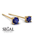 Hanging Sapphire Earrings - Milani No. 13