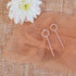 Hanging Circle Sapphire Earrings - Lilah No. 14 image 8