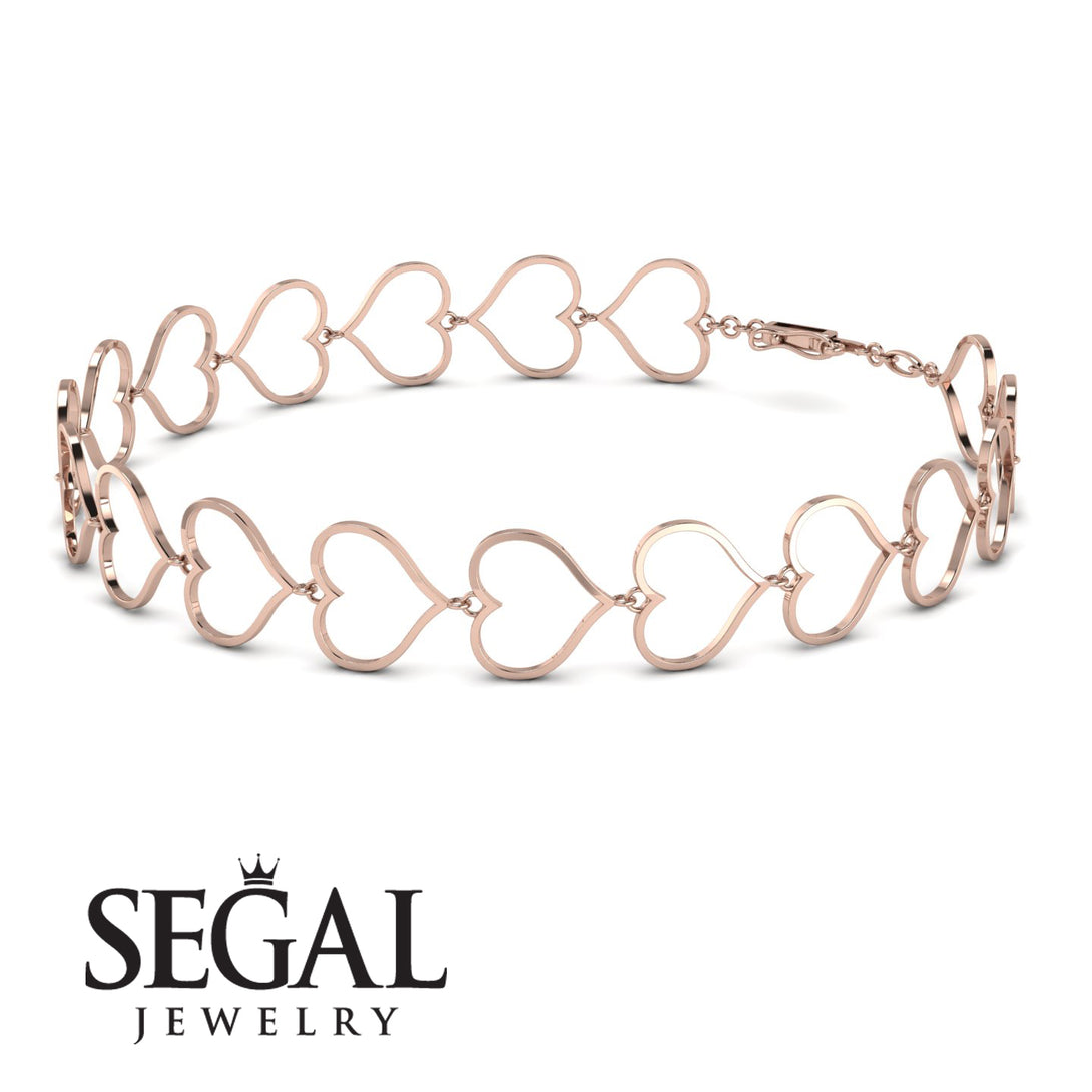 Hear Gold Minimalist Bracelet - Kenley No. 2