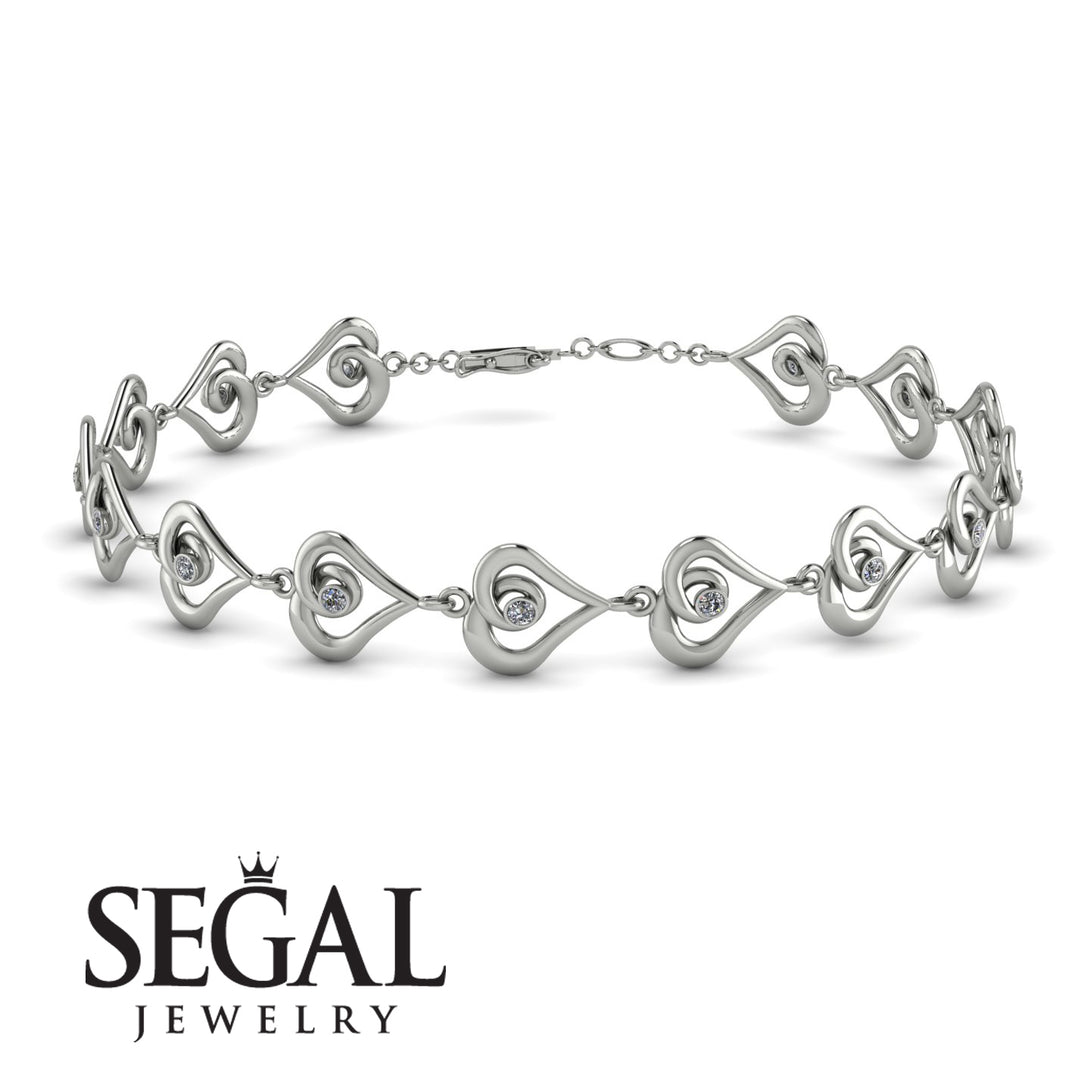 Heart Diamond Bracelet - Martha No. 3