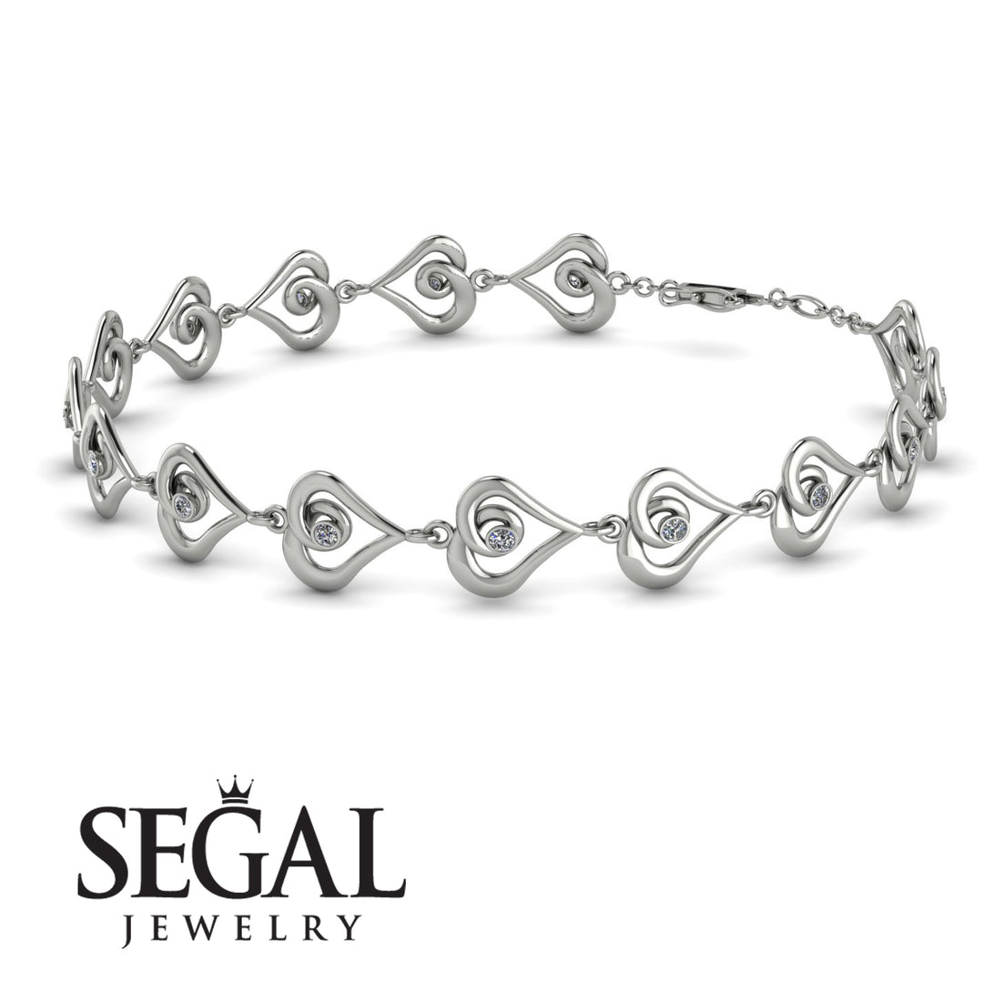 Heart Diamond Bracelet - Martha No. 3