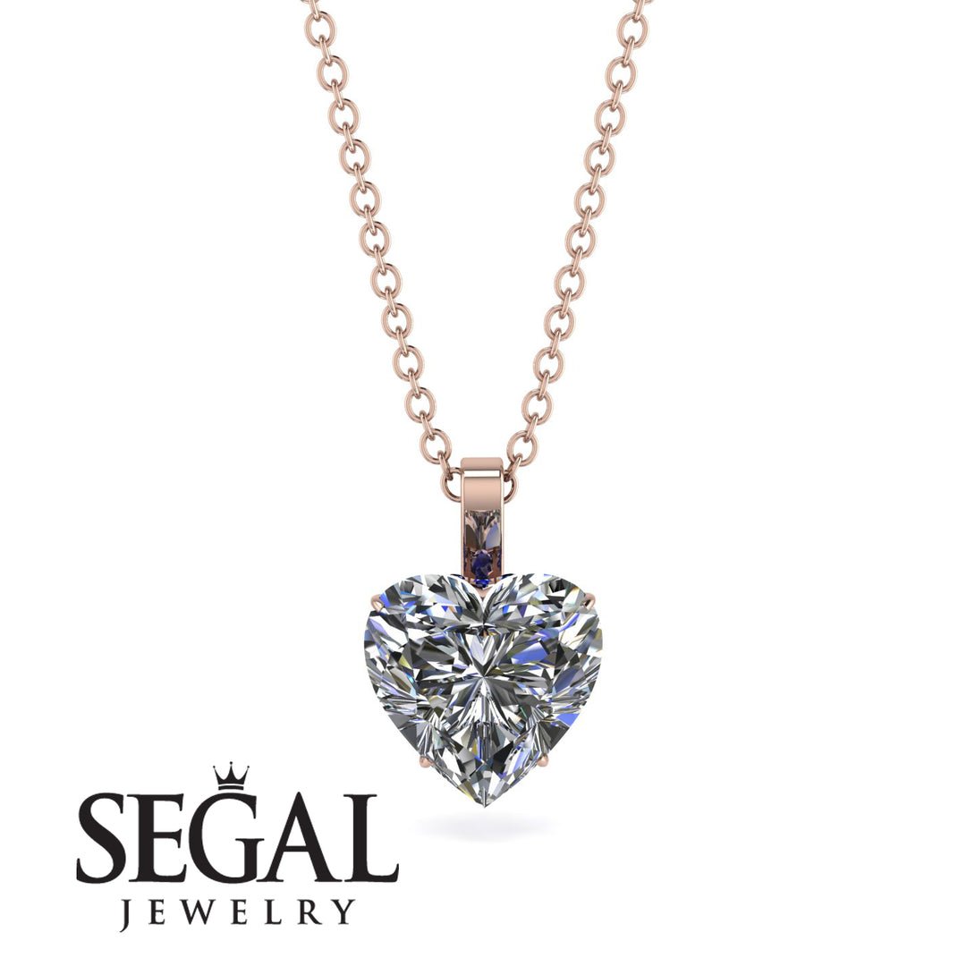 Heart Diamond Necklace - Noelle No. 62