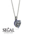 Heart Diamond Necklace - Noelle No. 63