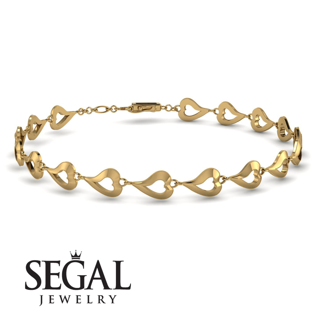 Heart Gold Braclet - Nola No. 1